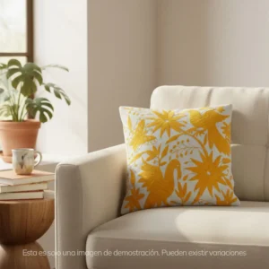 COJIN TENANGOS TEMA AMARILLO